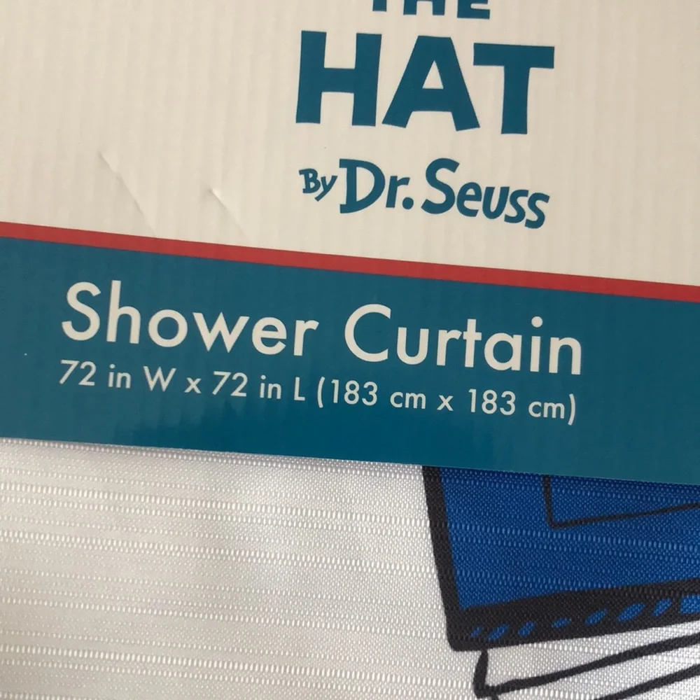 Dr. Seuss THE CAT IN THE HAT Shower Curtain